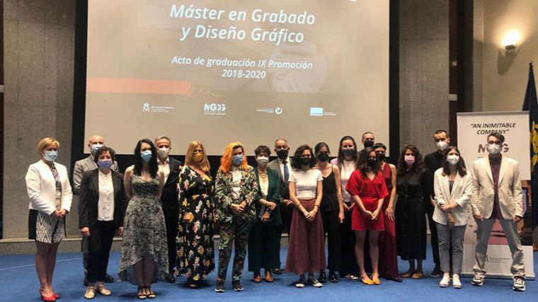 Graduados los dieciséis alumnos de la IX edición del Máster en Grabado y Diseño Gráfico de la UCLM