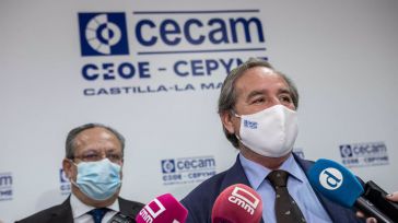 Ángel Nicolás, reelegido presidente de Cecam con el compromiso de seguir siendo "dialogante y negociador"