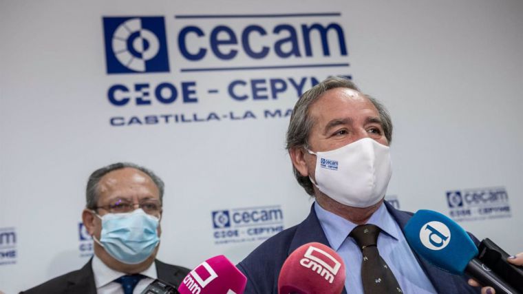 Ángel Nicolás, reelegido presidente de Cecam con el compromiso de seguir siendo 'dialogante y negociador'