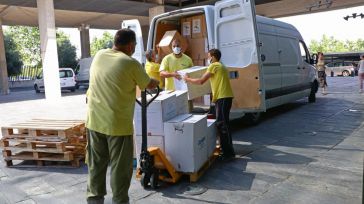 El Gobierno de Castilla-La Mancha ha distribuido esta semana más de 275.000 artículos de protección a los centros sanitarios
