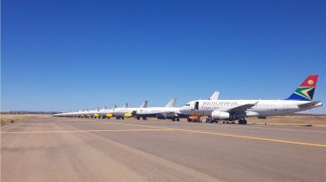 El aeropuerto de Ciudad Real reinicia su actividad aeronáutica con la llegada y salida de varios vuelos
