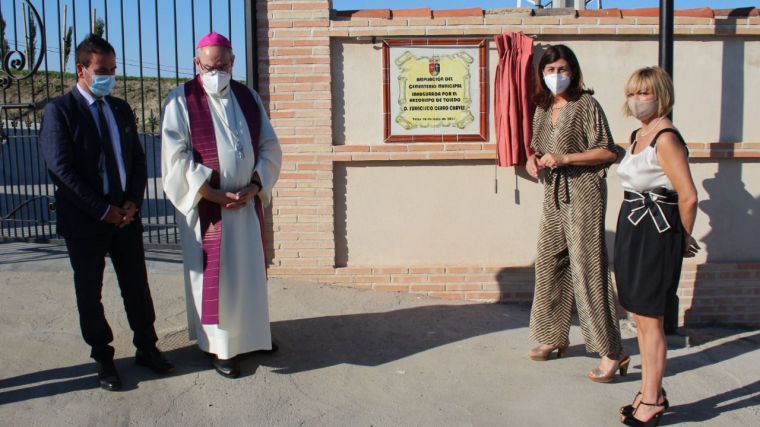 La Diputación de Toledo colabora en la ampliación del cementerio municipal de Yeles