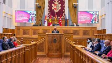 Bellido destaca la productividad legislativa de las Cortes en la primera mitad de mandato y su alto grado de consenso