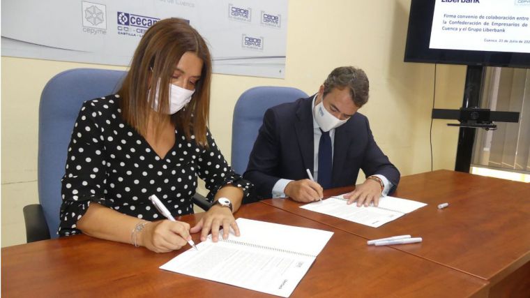 Convenio CEOE-Cuenca y Liberbank para facilitar 60 millones en financiación de empresas