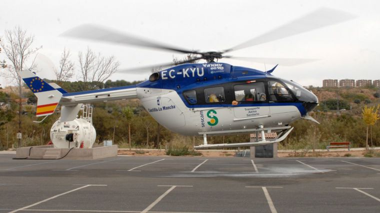 En la foto de archivo el helipuerto del Hospital de Parapléjicos