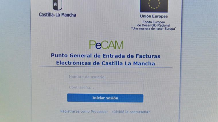 Los proveedores de la Administración regional eligen la vía electrónica para presentar el 97% de las facturas