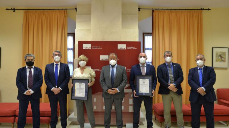 La UCLM, primera universidad española en obtener la certificación de Seguridad y Salud frente al COVID-19 en el Trabajo de AENOR