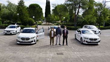 La UCLM presenta sus nuevos vehículos institucionales, fruto de la colaboración público-privada