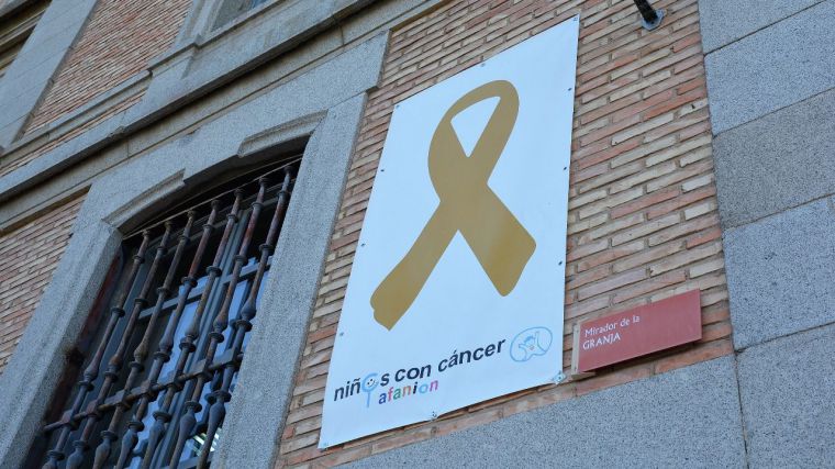  La Diputación de Toledo iluminará de dorado su fachada en apoyo a la campaña de sensibilización del cáncer infantil