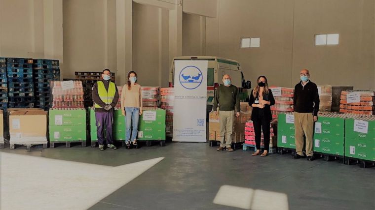Mercadona dona más de 13 toneladas de alimentos al Banco de alimentos de Toledo