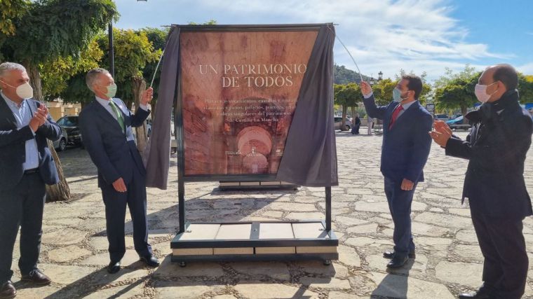 Bellido invita a “sentir y descubrir Castilla-La Mancha” en Pastrana, con la exposición ‘Un patrimonio de todos’ 