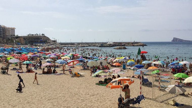 Playa de Benidorm (Archivo)