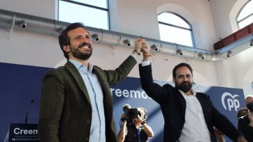 Casado ensalza a Núñez y al PP castellano-manchego: "Sabéis gobernar, como gobernaba María Dolores, somos un partido de gobierno"