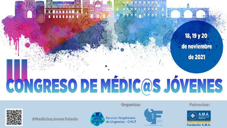El Colegio de Médicos de Toledo celebra del 18 al 20 de noviembre su III Congreso de Médic@s Jóvenes 