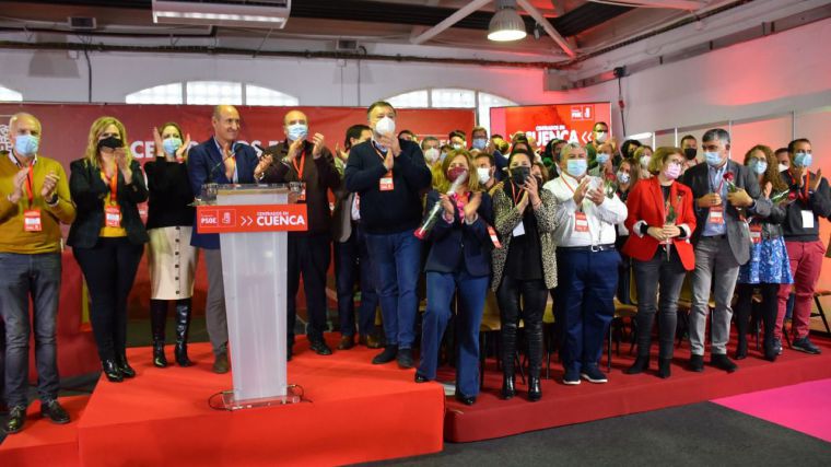 Luis Carlos Sahuquillo, proclamado secretario general del PSOE de Cuenca con el 98,3% de los votos