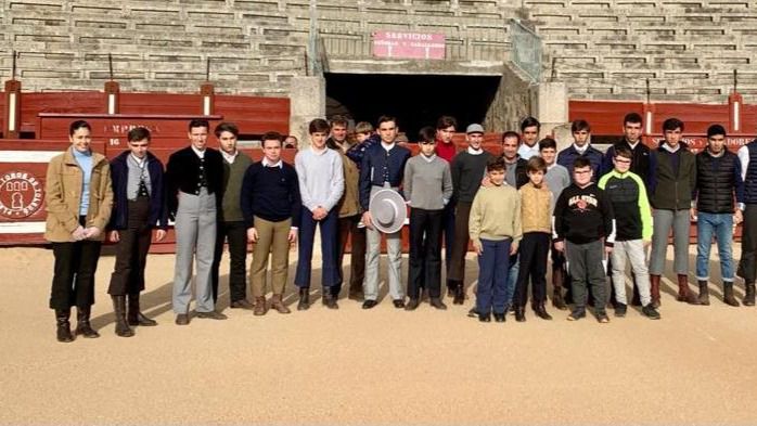 La Escuela Taurina “Domingo Ortega” celebra su primer tentadero en la Plaza de Toros de Toledo