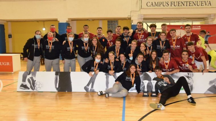 La UCLM logra dos medallas de plata en el Campeonato de España Universitario de balonmano