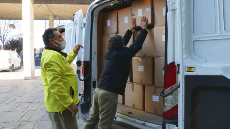 El Gobierno de Castilla-La Mancha ha distribuido más de 53,5 millones de artículos de protección en los centros sanitarios desde el inicio de la pandemia