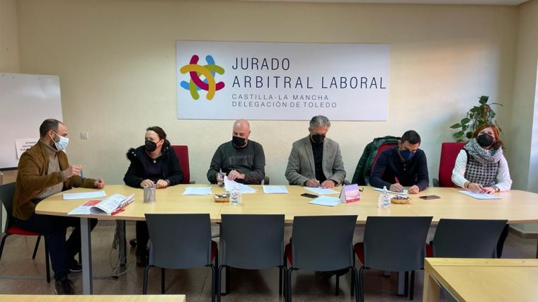 Firmado el Convenio Colectivo del Metal de la provincia de Toledo para 14.500 personas