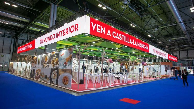 Stand de Castilla-La Mancha en FITUR.