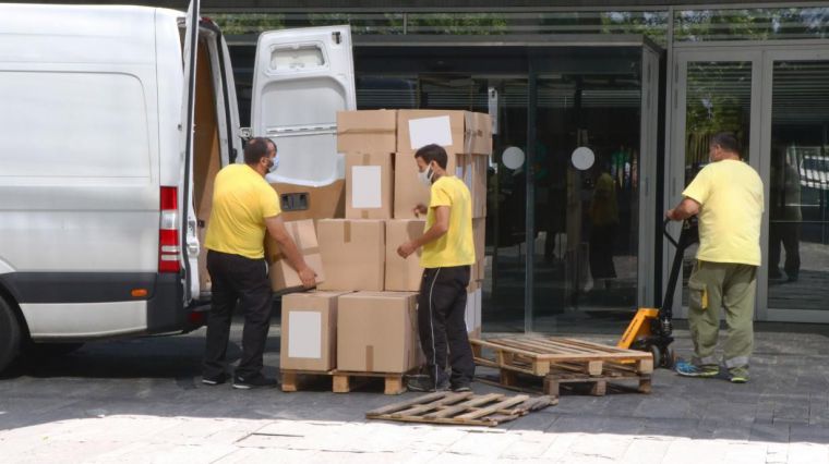 El Gobierno de Castilla-La Mancha ha distribuido esta semana más de 310.000 artículos de protección a los centros sanitarios de la región