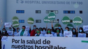 Enfermeras y fisioterapeutas protestan por la “extrema gravedad” de la salud de los hospitales de Toledo