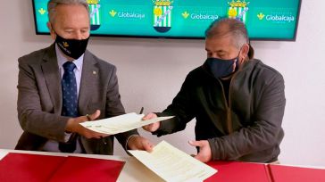 La Fundación Globalcaja Cuenca y el CD Quintanar del Rey se unen para incentivar la actividad de su cantera 