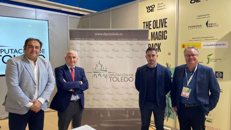 El gobierno provincial promociona los aceites toledanos en la Feria del Aceite de Madrid