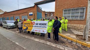 Brigadas de Carreteras de Fomento se concentran en 27 parques y talleres de la región contra "la privatización de su trabajo"