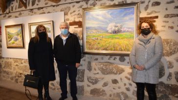 El galveño José Morán expone en Melque sus paisajes de Los Montes de Toledo