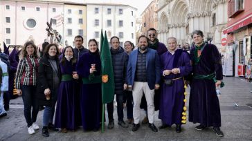 Núñez valora que después de tres años se vuelva a disfrutar con `fe y pasión´ la Semana Santa conquense en esta mañana de Viernes Santo