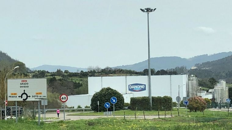 Danone vende un 10,2% más hasta marzo, con un volumen de negocio de 6.236 millones