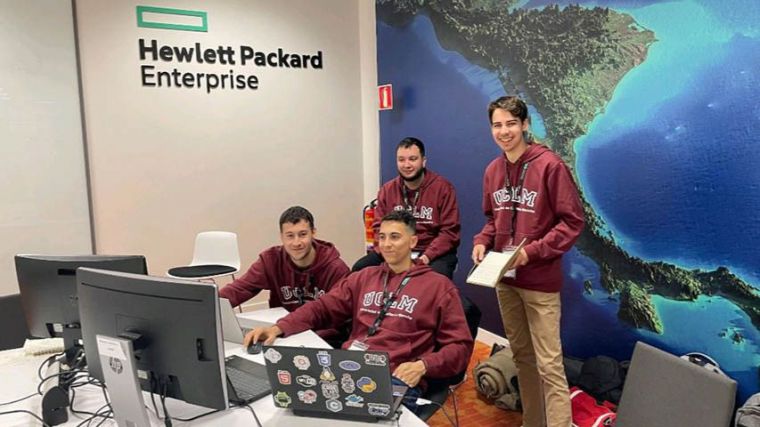 Un equipo de Talavera, finalista en el ‘hackathon’ promovido por Hewlett Packard Enterprise