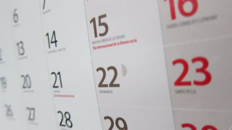 Publicado el calendario laboral de CLM para 2023, que tendrá doce festivos