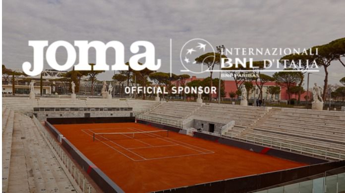 Joma cierra el patrocinio técnico del Máster de tenis de Roma