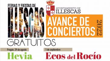 Ana Mena, Dani Fernández, Ecos del Rocío y Hevia actuarán en las fiestas patronales de Illescas