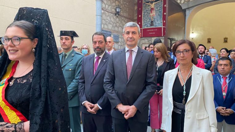 Álvaro Gutiérrez asiste a las fiestas del Santísimo Cristo de la Sangre de Torrijos