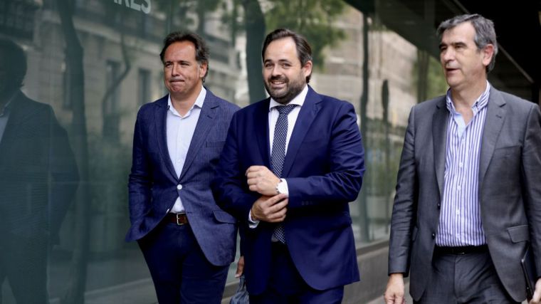 Núñez satisfecho con los nombramientos de los castellanomanchegos Román y Fúnez como responsables de política municipal y de acción electoral del PP nacional