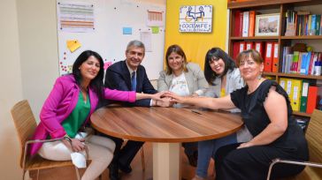 El Gobierno de la Diputación de Toledo amplía el apoyo a la labor de atención a personas con discapacidad de COCEMFE Talavera