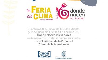 Donde Nacen Los Sabores suma su esfuerzo a la Feria del Clima de La Manchuela 