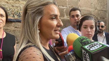 La alcaldesa de Toledo se felicita de que hoy los toledanos puedan vivir sin restricciones "el Corpus del reencuentro"