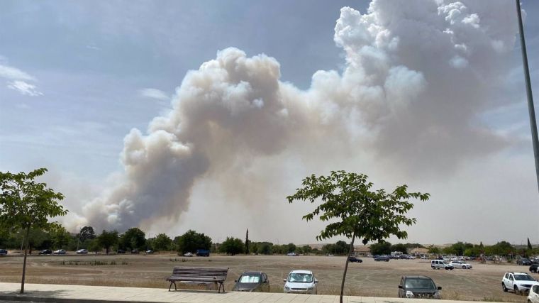 Desalojados los 2.500 visitantes y todo el personal el parque temático Puy du Fou de Toledo por un incendio