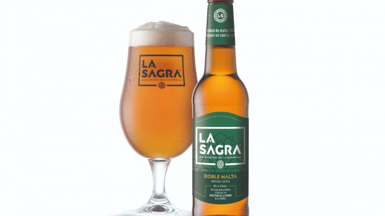 Cerveza LA SAGRA lanza su primera referencia premium Doble Malta