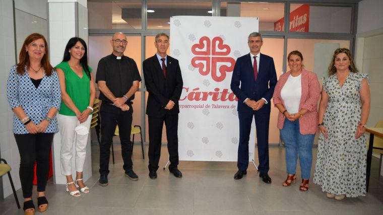 La Diputación de Toledo colabora con Cáritas de Talavera de la Reina en su labor de comedor social