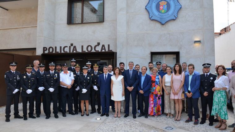 Álvaro Gutiérrez felicita a Esquivias por crear la Policía Local y dotarla de unas magníficas instalaciones