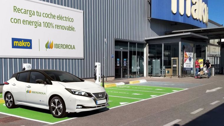 Iberdrola se alía con Makro para el despliegue de una red de 280 puntos de recarga en España