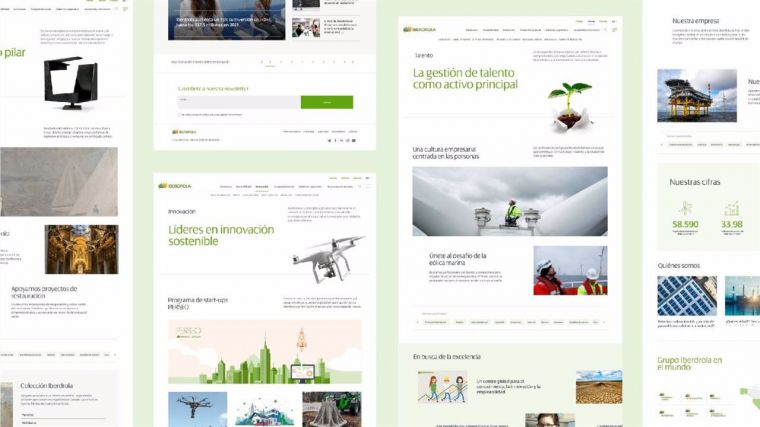 Iberdrola lanza una nueva web adaptada a la realidad internacional del grupo y su apuesta por las renovables