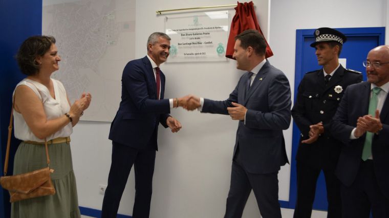 Álvaro Gutiérrez inaugura el nuevo Centro de Seguridad de Fuensalida, reformado con fondos provinciales