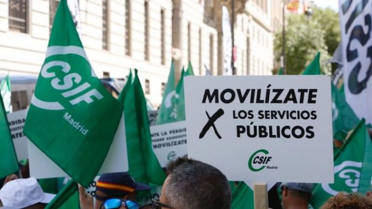 CSIF reclama al gobierno la negociación de la subida salarial de los empleados públicos
