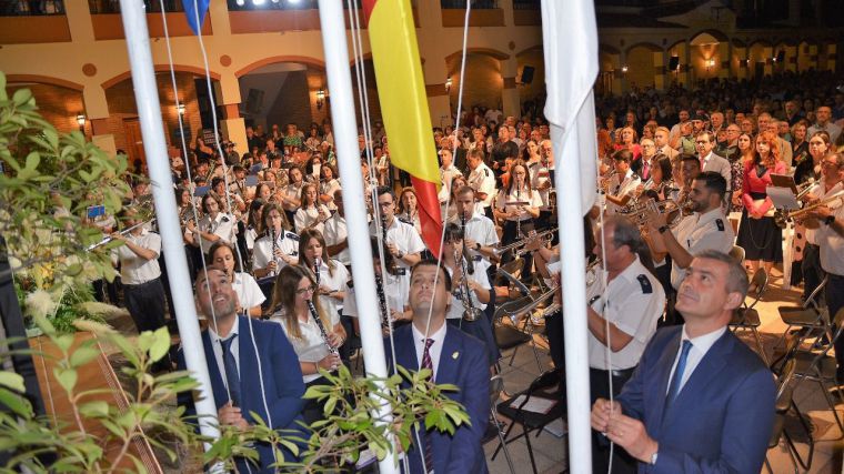 Álvaro Gutiérrez destaca la gran participación en el pregón de inicio de las Fiestas Patronales de Sonseca